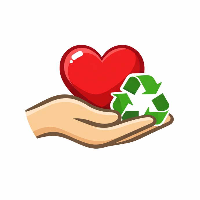 Tri, recyclage et don associations